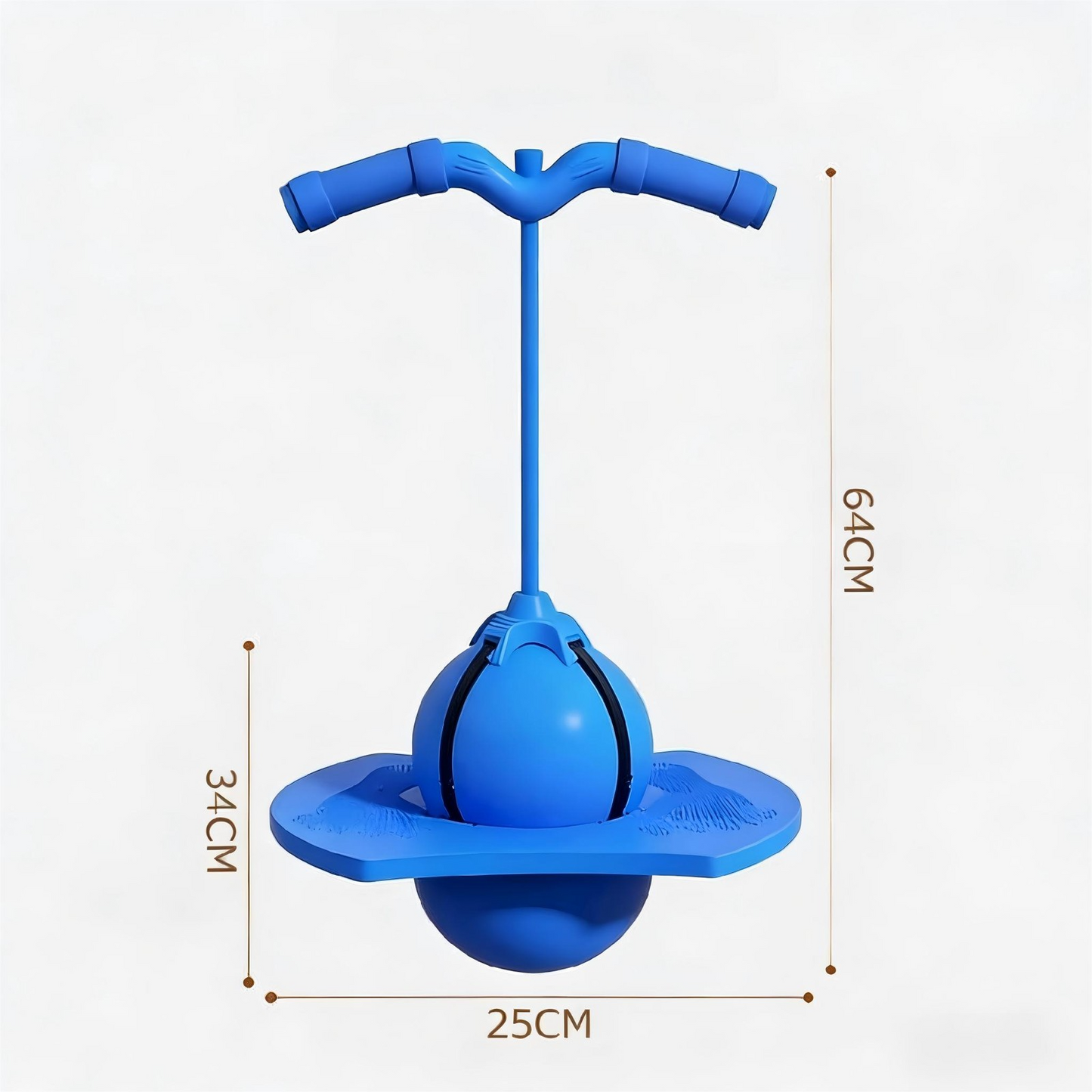 Bouncing Ball Frog Long Height Exercise Equipment Balance Training Toys UK