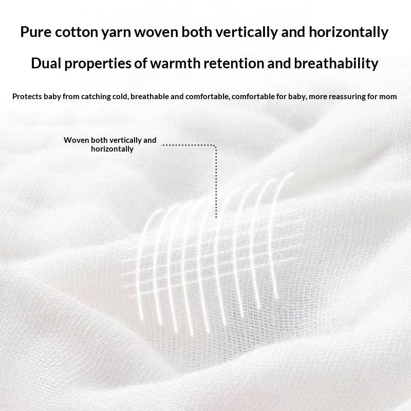 Baby Swaddle Blanket Newborn Bath Towel Gauze Wrap