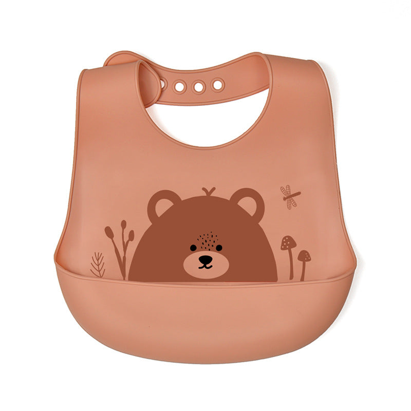 Waterproof Children's Saliva Bag Feeding Auxiliary Food Bib