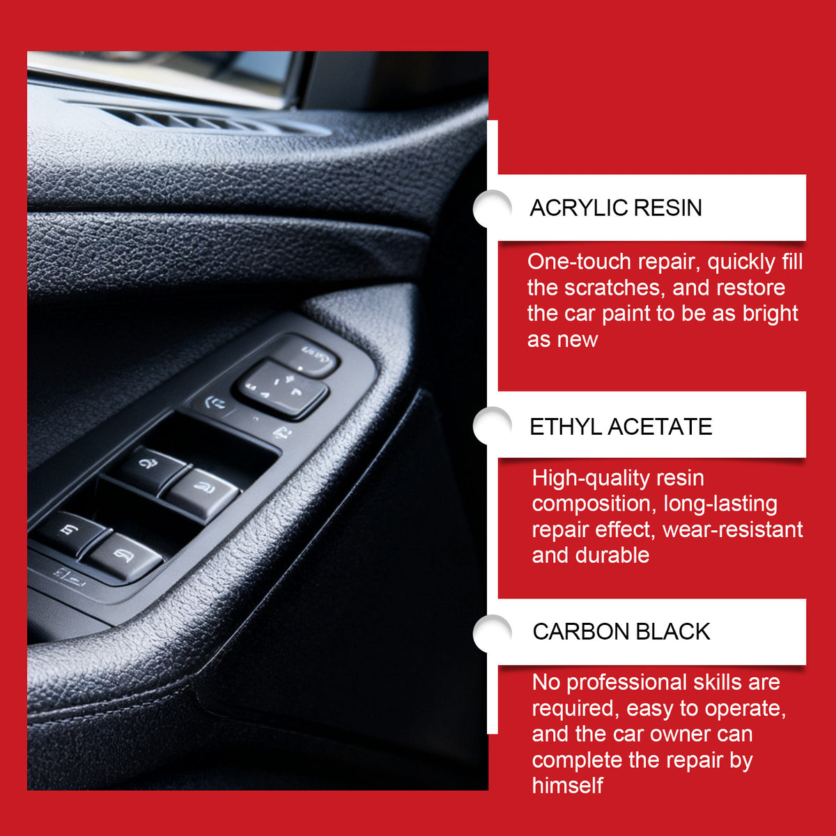 Car Touch-Up Body Scratch Repair Paint Care Car Color Touch-Up Pen For Restoration