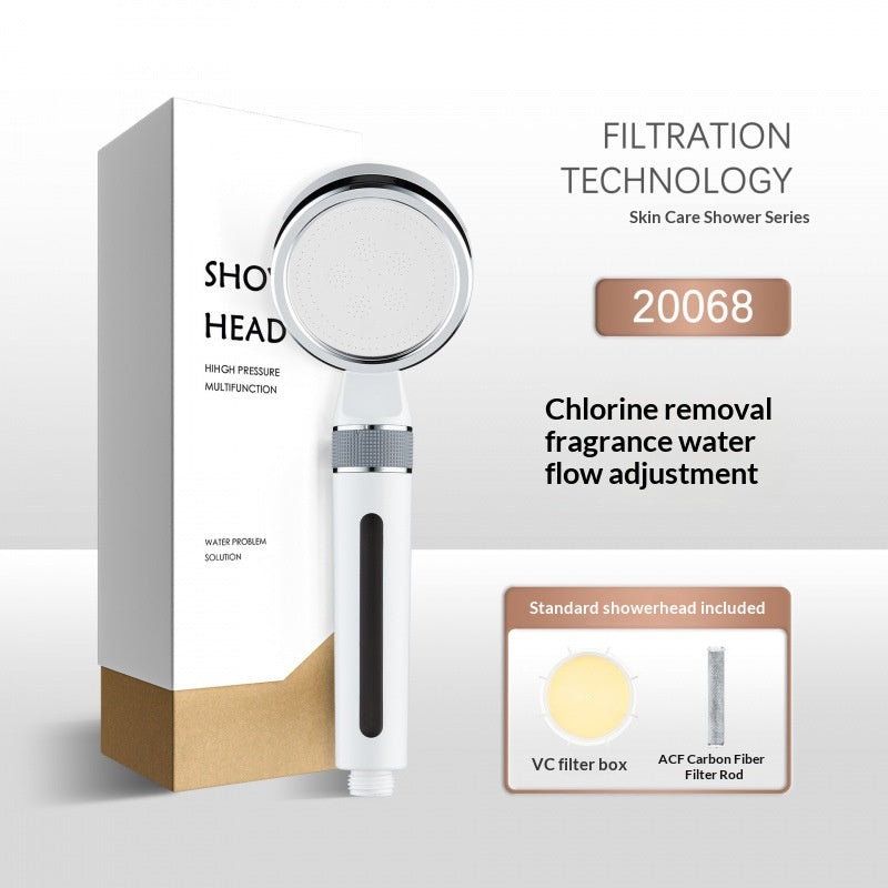 Household Antibacterial Beauty Fragrance Showerhead For Chlorine Removal
