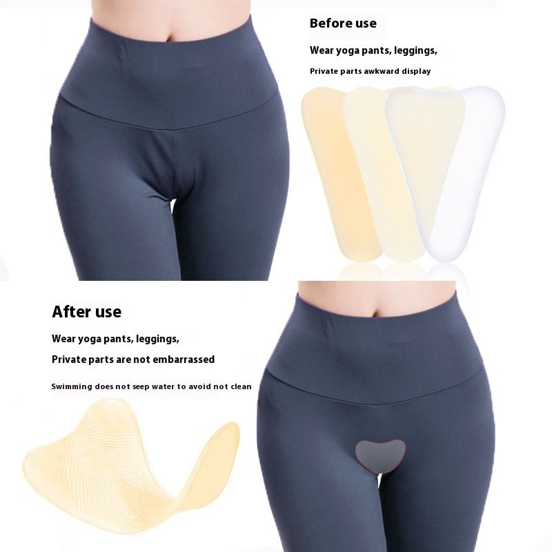 Silicone Private Stickers Swimming Sports Yoga Underwear Anti-exposure