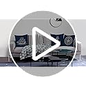 Bonhause Nautical Navy Blue Pillow Covers 18x18 Set of 4 Anchor Lighthouse Sailboat Compass Decorative Pillow Cases Linen ...