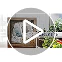 GraduatePro Shadow Box Frame 11x14 Display Case with Linen Back, Real Glass Window Door with Hinge, Picture Frame Wedding ...