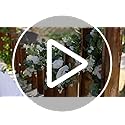 Der Rose 2 Pcs 13FT Artificial Floral Garland, Flower Eucalyptus Spring Garland with Champagne Rose, Faux Flower Vine for ...