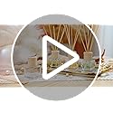 Roshtia 4 Set Reed Diffuser Bottle Empty Refillable Fragrance Glass Diffuser Bottles with Wooden Caps Rattan Sticks 50ml ...