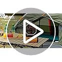 VOSFEEL Camping Fan - 20000mAh Battery Powered Fan Rechargeable with LED Lantern - Portable Outdoor Tent Fans with Hanging...