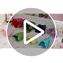 Cholemy 24 Pcs Tissue Paper Flowers, Crepe Paper Flowers Decorations 8" 10" 12" for Wedding Party Baby Bridal Shower Carni...