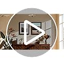Golden State Art 16x20 Picture Frame Brown Gold Trim - Solid Wood Frame With Tempered Glass - Fits 16x20 without & 11x14 I...