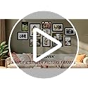 NEXCOVER 5x7 Picture Frames 4PK, Black 5 x 7 Photo Frame with Shatterproof HD Plexiglass, Picture Frames for Photos 4x6 wi...