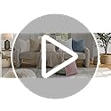 decorUhome Summer Cozy Faux Fur Throw Pillow Covers 18x18 Set of 2 Decorative Soft Plush Striped Modern Farmhouse Boho Cou...