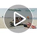 daystar SunnyFeel Beach Lounge Chair, Backpack Reclining Beach Chairs Lay Flat, Face Down Tanning Chair, Folding Camping C...