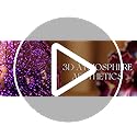 Porseme Essential Oil Diffuser 3D Firework Glass Aromatherapy Ultrasonic Humidifier Rose Gold, Auto Shut-Off, Timer Settin...