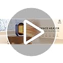 Space Heater, Portable Small Heaters for Indoor Use, Electric Desk Heater with Overheat and Tip-Over Protection, Mini Pers...