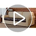 SUBRTEX Leather Waterproof Cushion Covers Breathable Sofa Seat Slipcpvers for 1-2-3-4 Seaters Stretch Replacement for Furn...