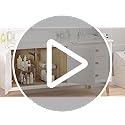 Vtopmart 4 Pack Bathroom Organizer, 2 Tier Clear Under Sink Organizers Vanity Countertop Storage Container,Cabinet Drawers...