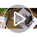 Lamicall Mini Portable Fan, 3 Speed Handheld Fan, Rechargeable Battery Personal Fan Makeup Eyelash Dryer Small Desk Fan fo...