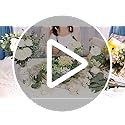 120Pcs 15 Kinds Mixed Artificial Eucalyptus Leaves Stems and Faux Flowers Bulk, Fake Silver Dollar Eucalyptus Bundle Plant...
