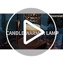 Honvinor Candle Warmer Lamp, Candle Warmer Light with Timer & Dimmer, Candle Warmer Lamp Adjustable Height, Compatible wit...