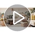 Stellhome Fall Linen Buffalo Check Throw Pillow Covers, Autumn Farmhouse Plaid Decorative Cushion Covers for Couch Sofa Li...
