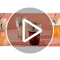 Alphabet Glass Cup with Lid Straw Ribbed Ice Tea Coffee Matcha Cute Stuff Latte Clear Women Wife Wifey Girlfriend Gf Roman...