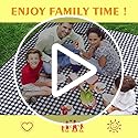Lchkrep Picnic Blanket Beach Blankets 80"x60" Large Sandproof Waterproof Camping Portable Travel Blanket Play Mat for Outd...