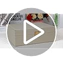 Voova Jewelry Box Organizer for Women Girls, 2 Layer Large Men Jewelry Storage Case, PU Leather Display Jewellery Holder w...