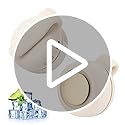 enterlent Portable Silent Mini Bladeless Electric Fan,Mini Whirlwind Fan for Waist Clip Fan(3-Speed),Hands-Free Neck Fan s...