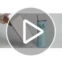 Birthday Gifts for Women, Personalized Tumblers with Birth Flower and Name, 10 Colors - 20 Oz, Skinny Tumblers for Women