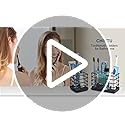 Toothbrush Holders for Bathrooms, Stainless Steel Bathroom Toothbrush Holder Kids Electric Tooth Brush Holder and Toothpas...