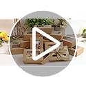 RYKOMO 40 PCS Soap Boxes for Homemade 3.55 x 2.4 x 1.2 Inch Small Soap Paper Box Mini Kraft Treat Box with Window for Home...