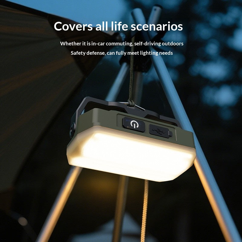 Outdoor Portable Camping Tent Long-Lasting Charging Lighting Lamp
