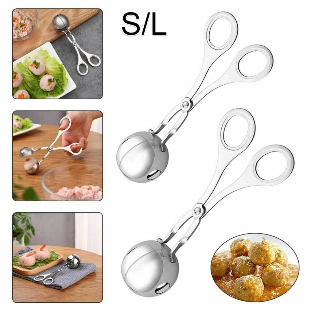 Meatball Maker Spoon Kitchen Stick Utensil Baller Meat Stainless Steel AUS