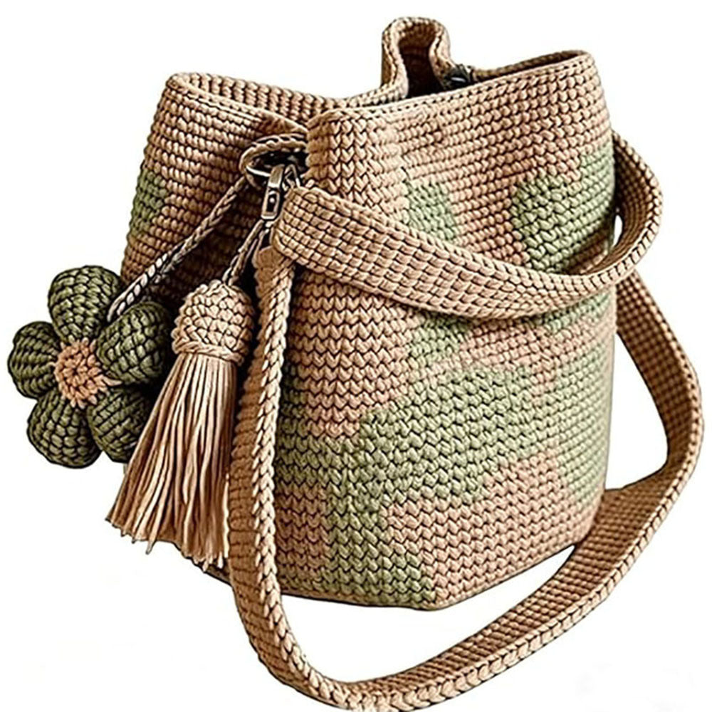 Best-selling New Arrival Hand-crocheted Floral Bag