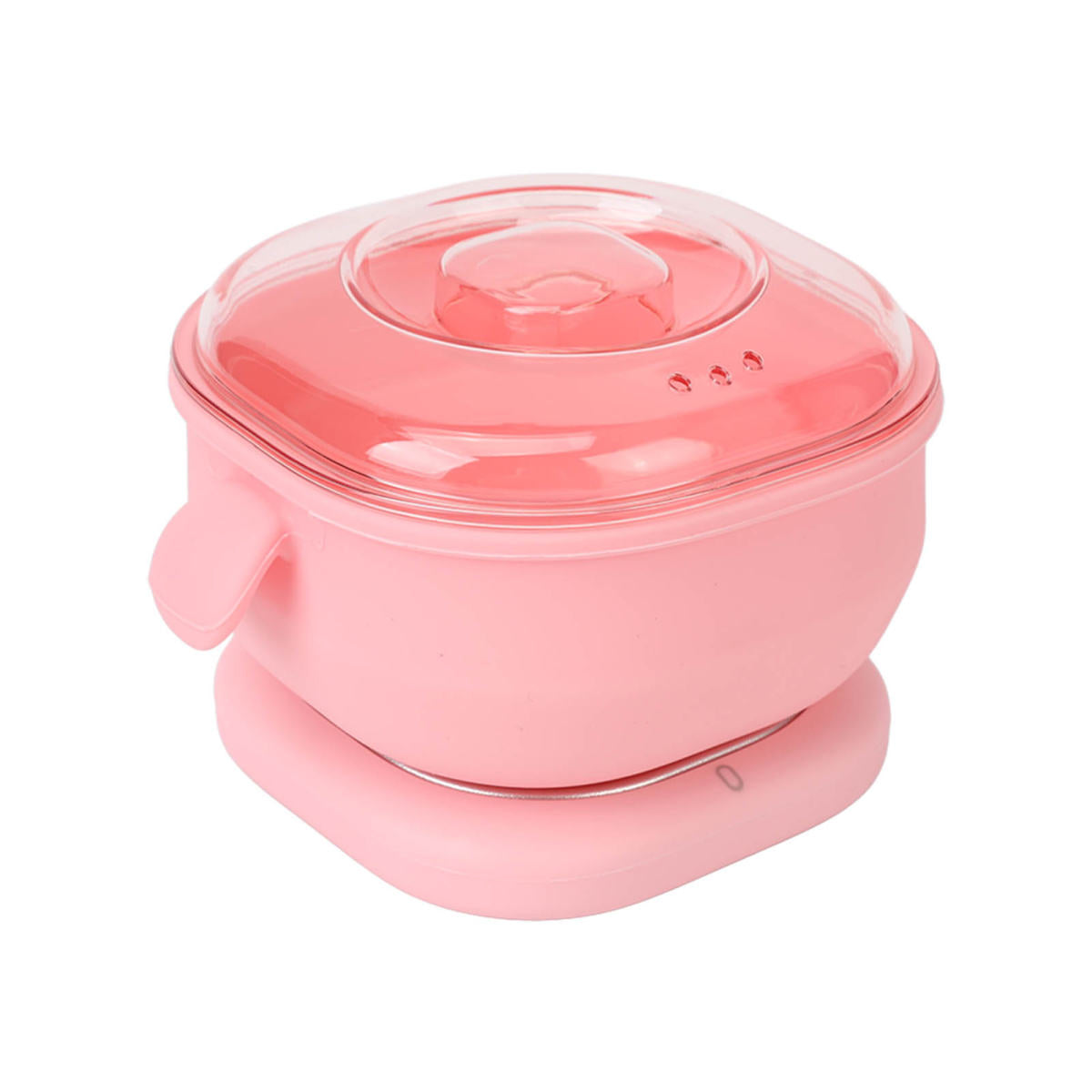 Electric Hot Wax Warmer Machine For Hair Removal 400ml Silicone Pot Liner Wax Heater 100W Pink