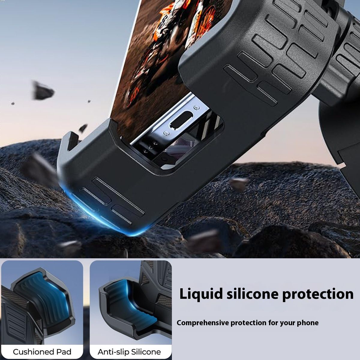 Outdoor Riding Upgraded Mobile Phone Navigation Bracket