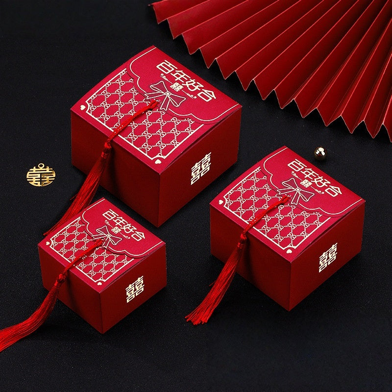 Dedicated Wedding Candy Wedding Gift Packaging Box