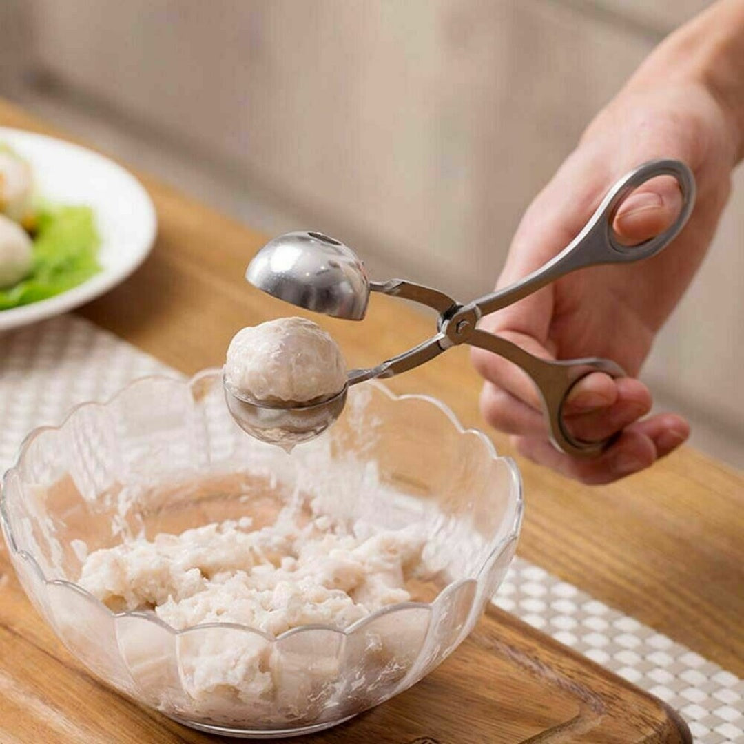 Meatball Maker Spoon Kitchen Stick Utensil Baller Meat Stainless Steel AUS