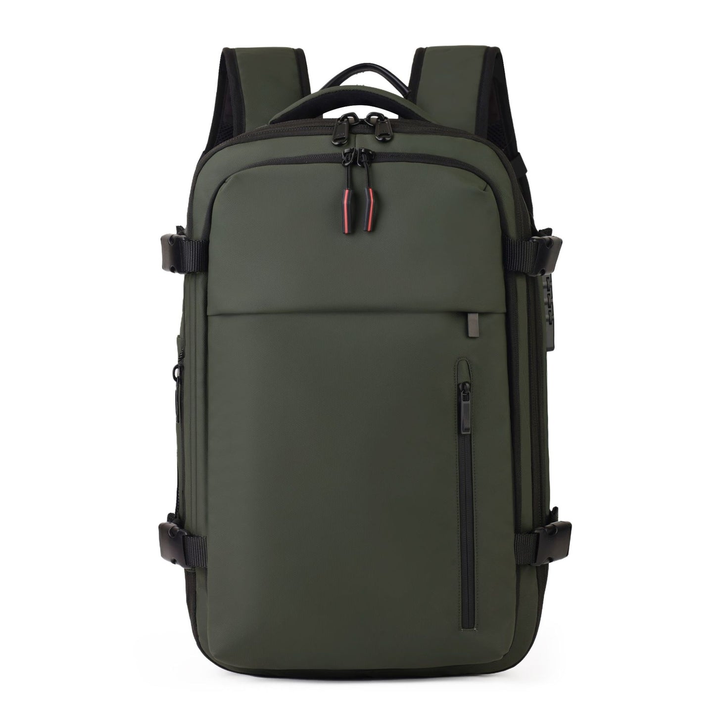 Vacuum-sealed Backpack Cross-border Trade Large Capacity Compression Design Short-trip Travel Bag With USB Charging Port