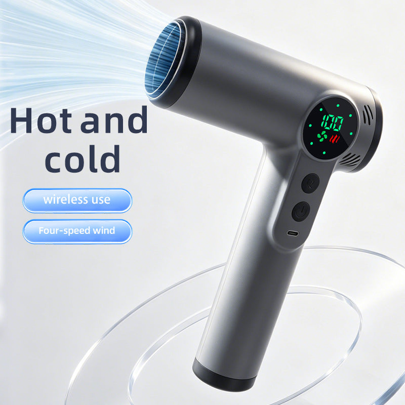 Wireless Portable Student-Size High-Wind Hair Dryer For Dorms