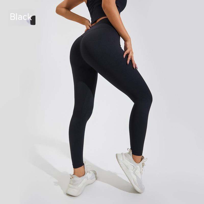 Nude Feel Yoga Pants High Waist Pocket Quick-drying