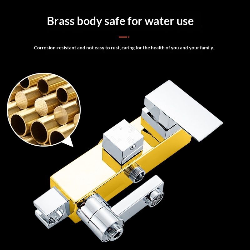 All-Copper Pressurized Shower Set For Home Use