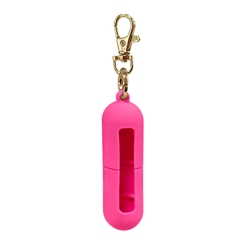 Solid-color Food-grade Silicone Lipstick Case