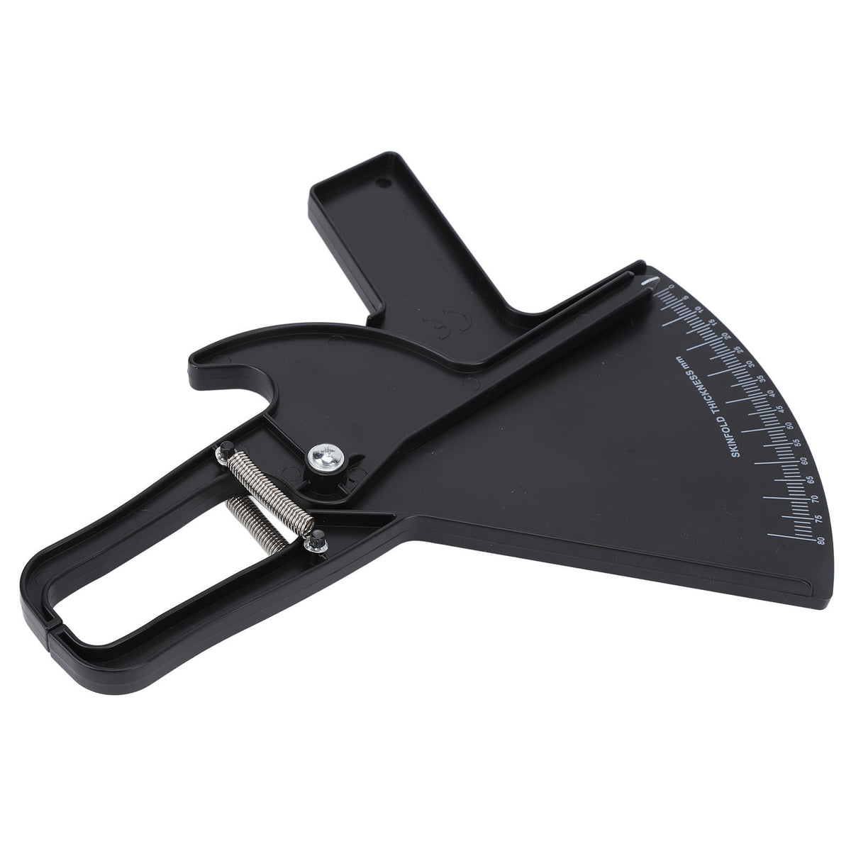 Body Fat Caliper Professional Double Spring Body Measurement Tape For Measurement Black ZFC06
