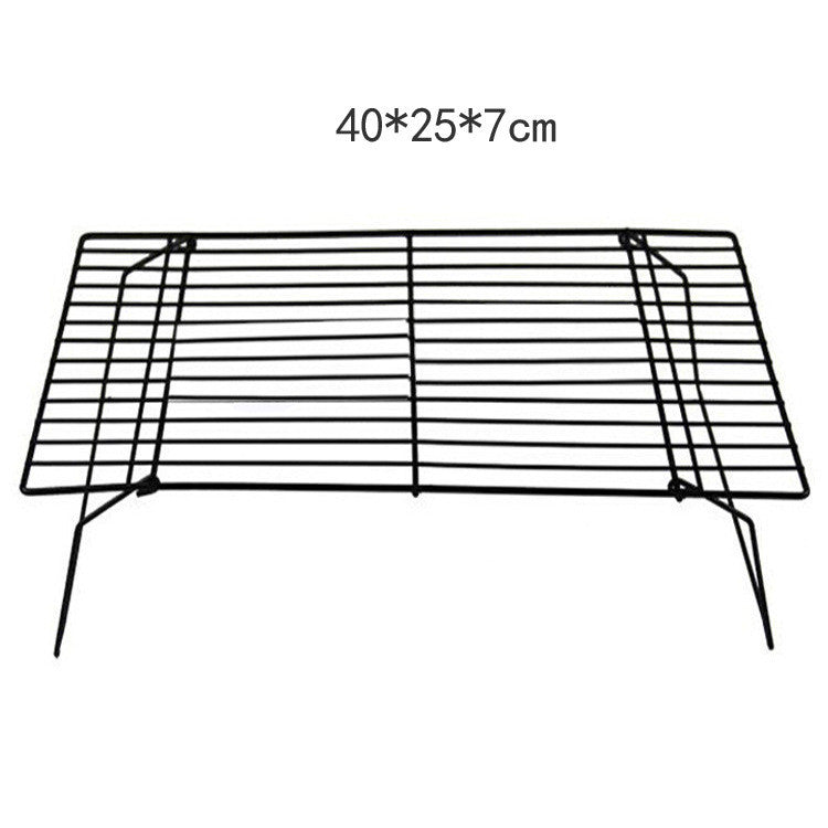 Bread 3-Tier Baking Black Non-Stick Cooling Rack