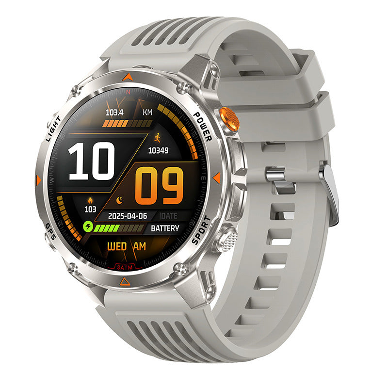 Smart GPS Flashlight Compass Bluetooth Calling Outdoor Sports Watch