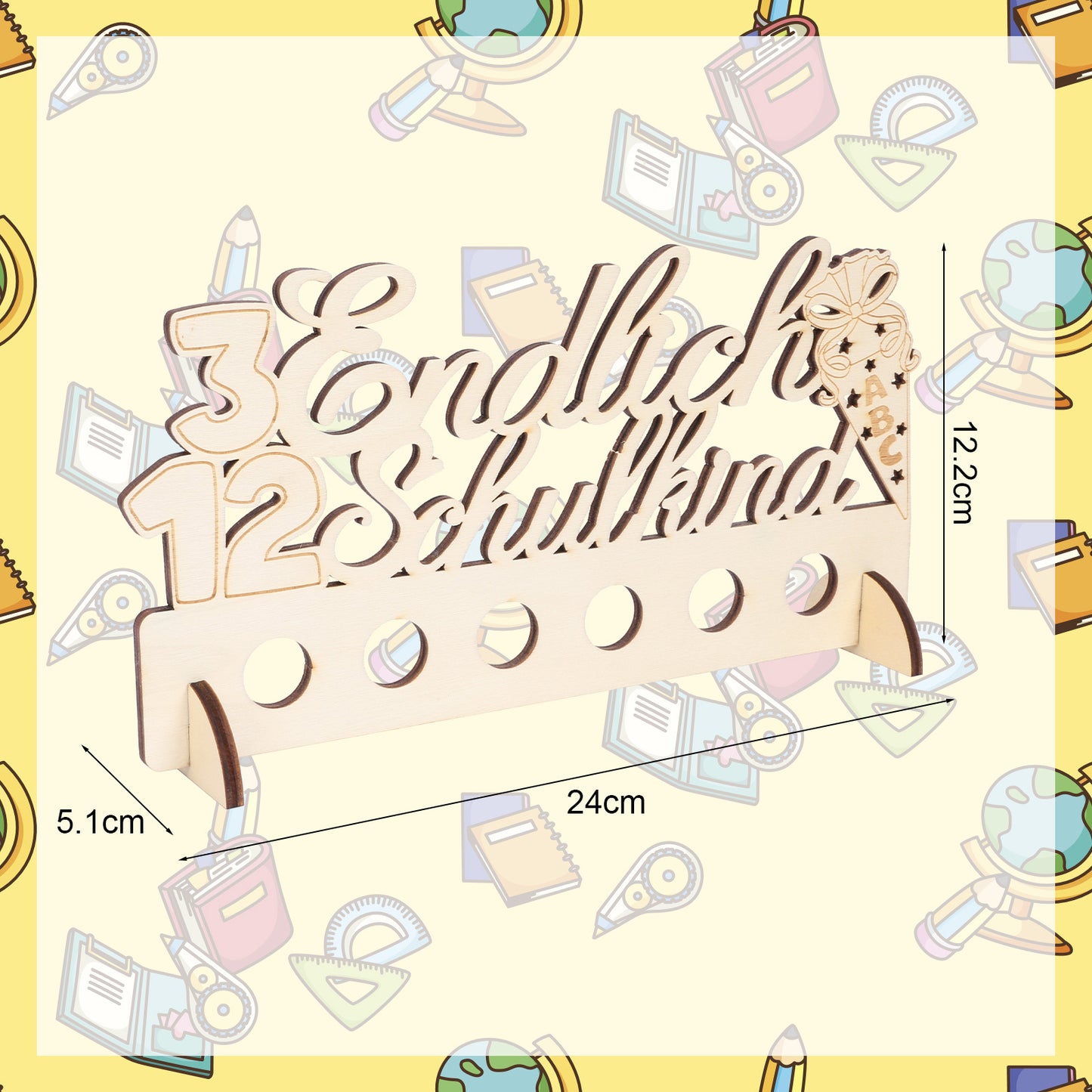 “Finally A Schoolchild” Cash Gift—High-Quality Gift For A Special Occasion—Multi-Piece Party Gift Set