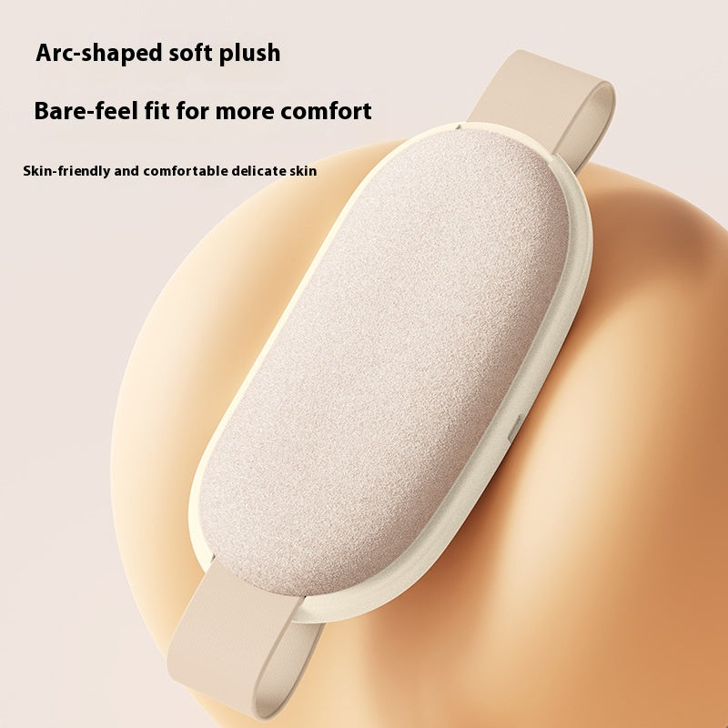 Hot Compress Vibration Massage Waist Supporter Usb Charging Multifunctional