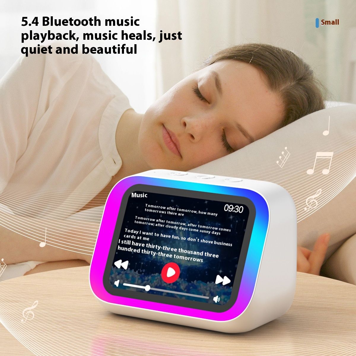 Household Multi-function Smart Bluetooth Audio Clock