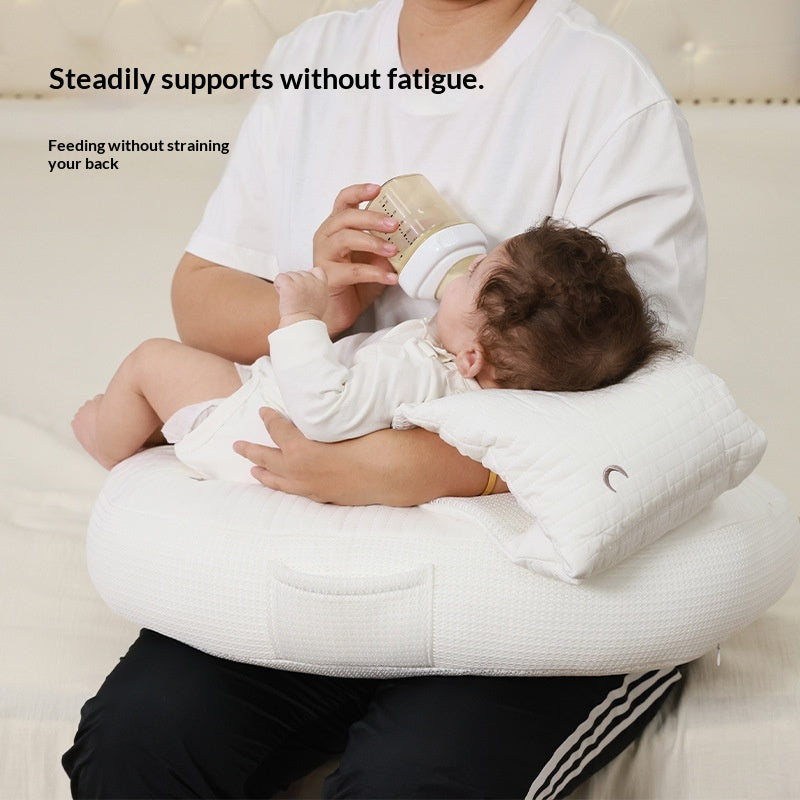 Infant Feeding And Back-support Two-in-one Nursing Pillow